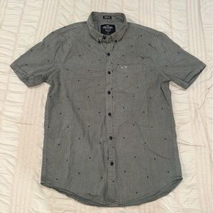 Olive green hollister shirt